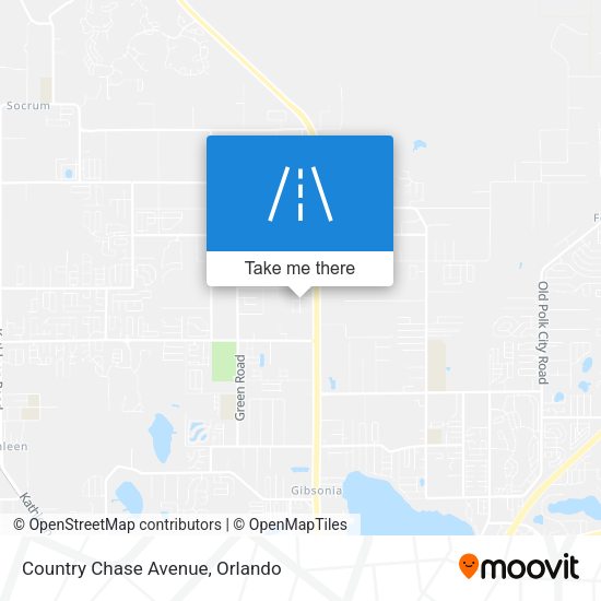 Country Chase Avenue map