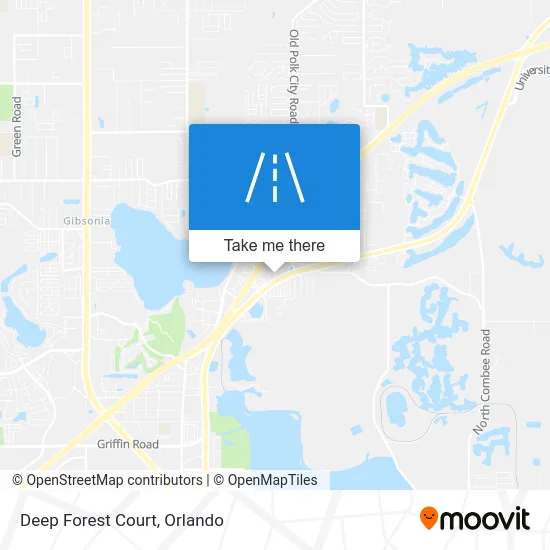 Deep Forest Court map