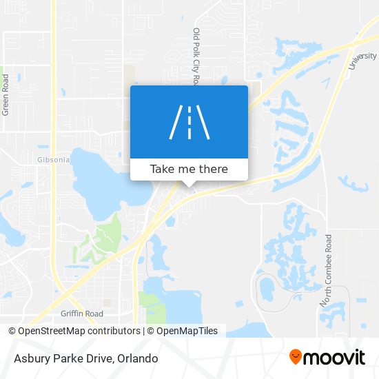 Asbury Parke Drive map