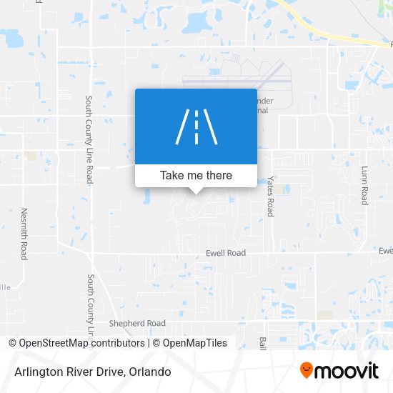 Arlington River Drive map