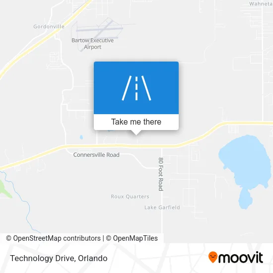 Technology Drive map