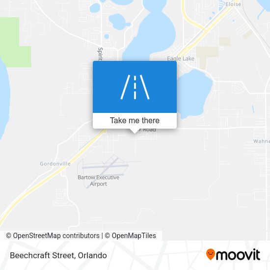 Mapa de Beechcraft Street