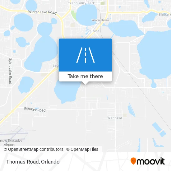 Thomas Road map