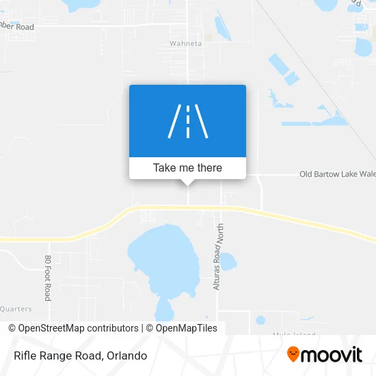 Rifle Range Road map