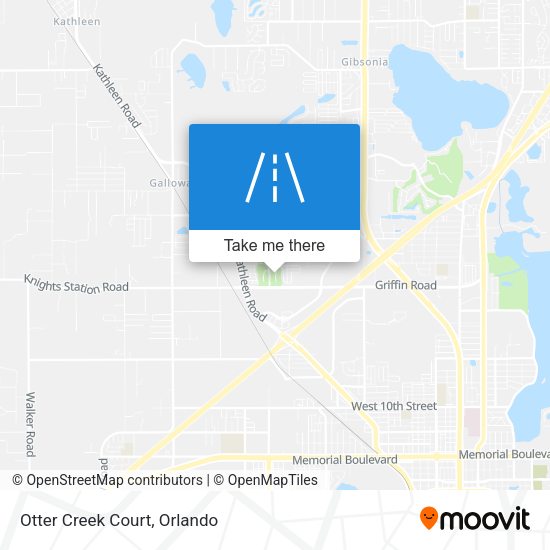 Mapa de Otter Creek Court