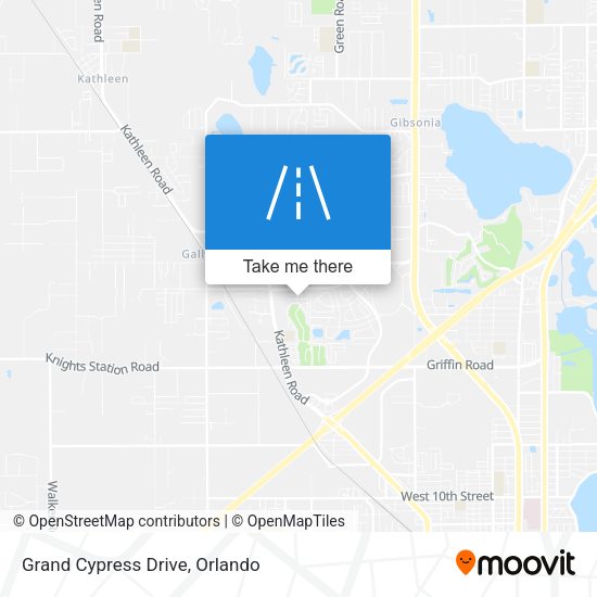 Mapa de Grand Cypress Drive