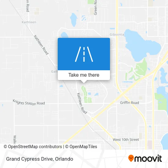 Grand Cypress Drive map