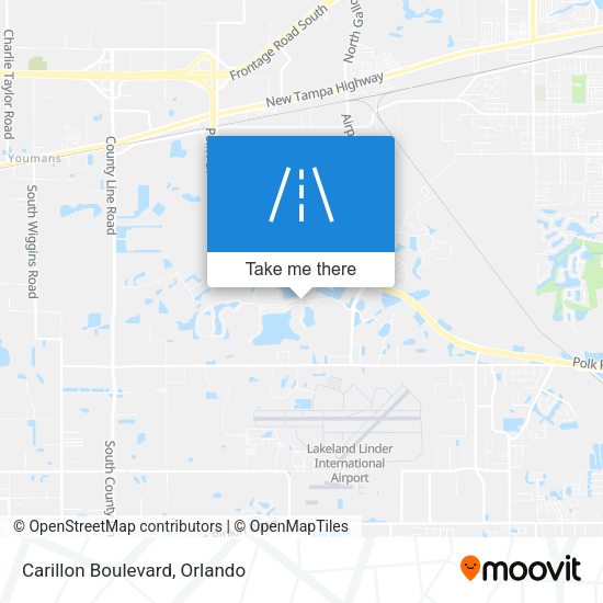 Mapa de Carillon Boulevard