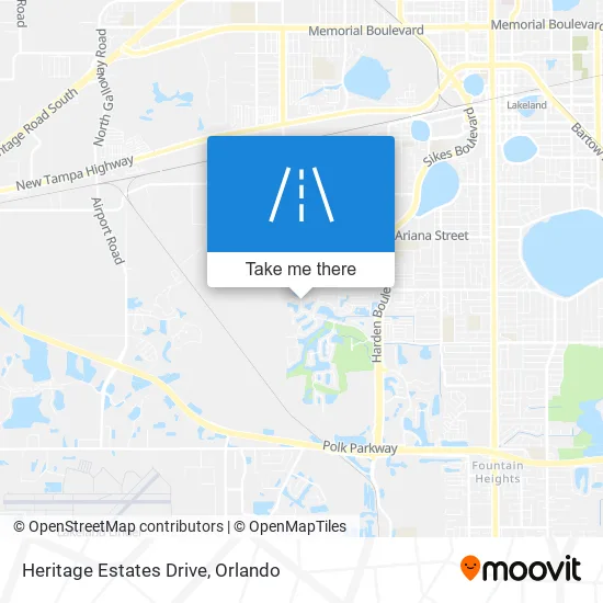 Heritage Estates Drive map