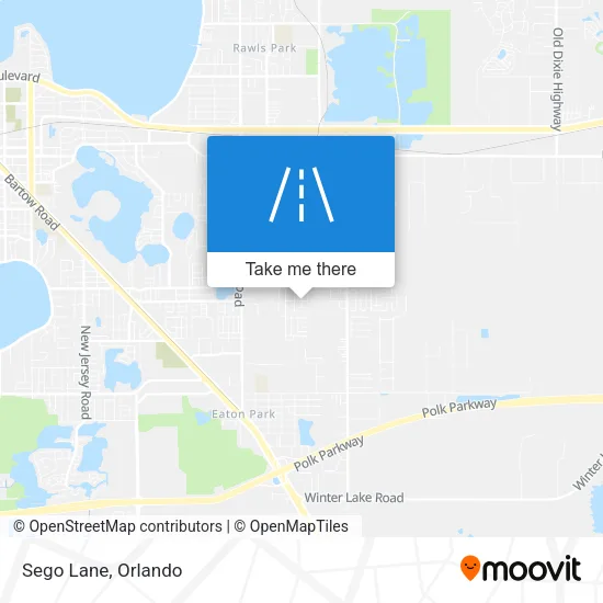 Mapa de Sego Lane