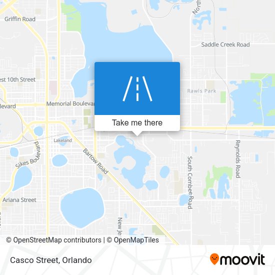 Mapa de Casco Street