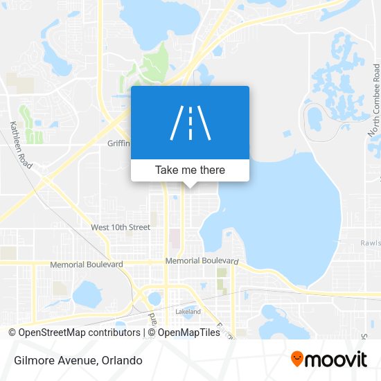 Mapa de Gilmore Avenue