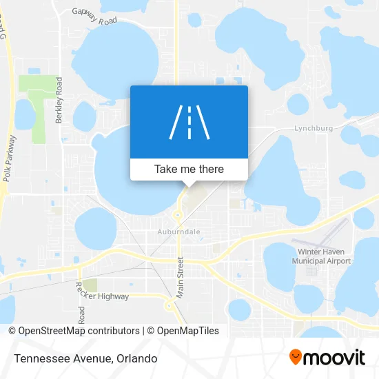 Tennessee Avenue map