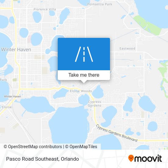 Pasco Road Southeast map