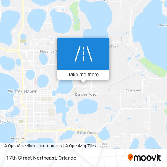 17th Street Northeast map
