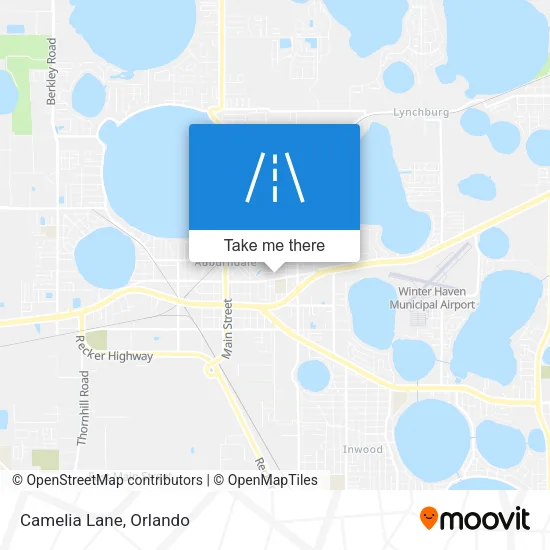Camelia Lane map