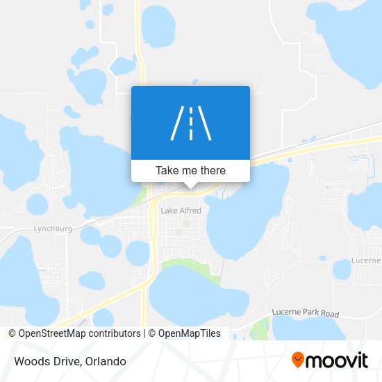 Mapa de Woods Drive