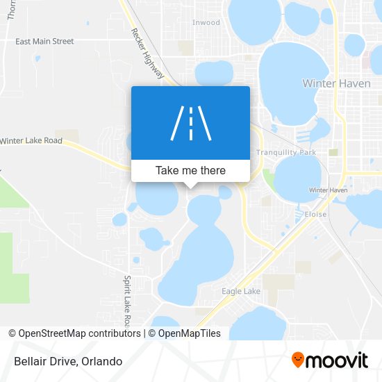 Mapa de Bellair Drive