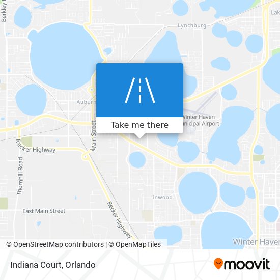 Indiana Court map