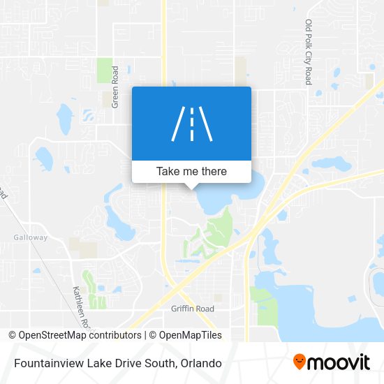 Fountainview Lake Drive South map