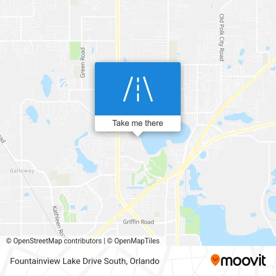 Fountainview Lake Drive South map