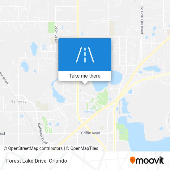 Mapa de Forest Lake Drive