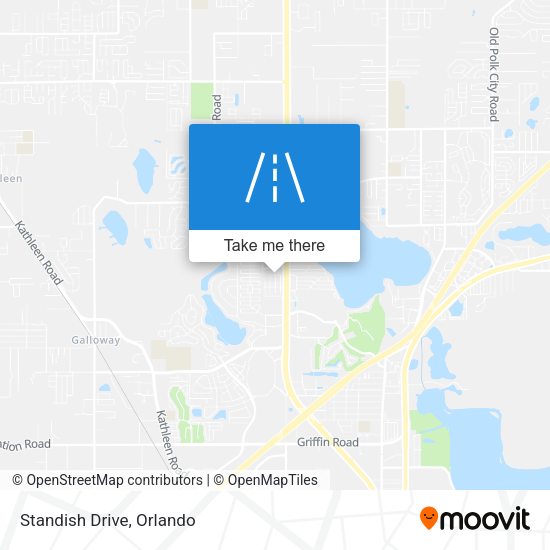 Mapa de Standish Drive