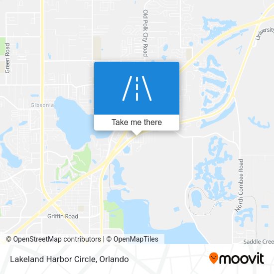 Mapa de Lakeland Harbor Circle