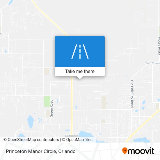 Mapa de Princeton Manor Circle