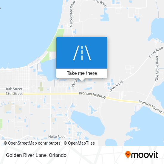 Mapa de Golden River Lane