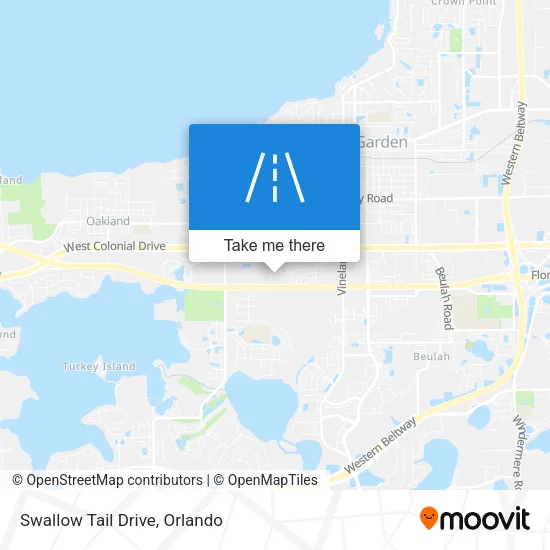 Swallow Tail Drive map