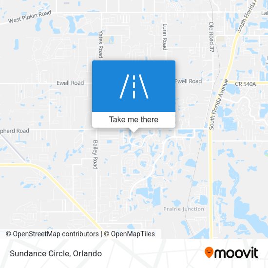 Mapa de Sundance Circle