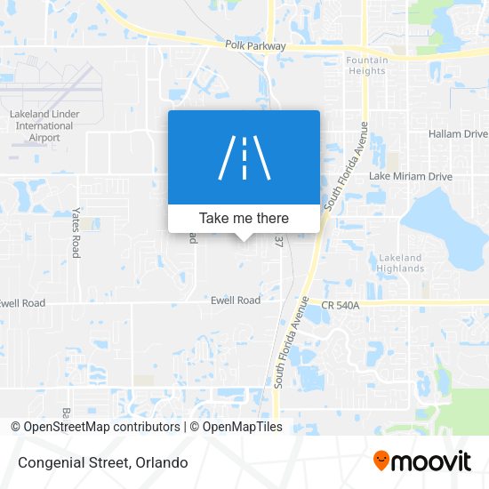 Mapa de Congenial Street