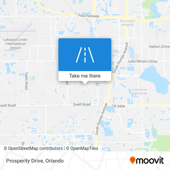 Prosperity Drive map