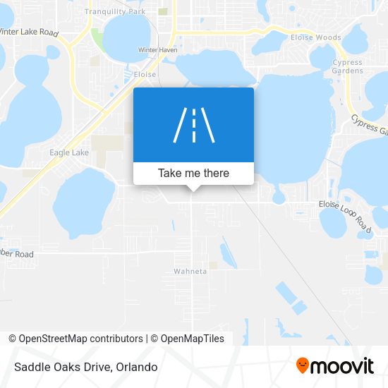 Mapa de Saddle Oaks Drive