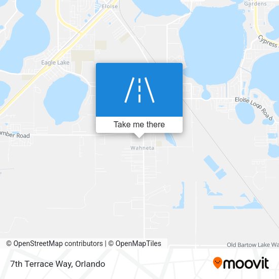 Mapa de 7th Terrace Way