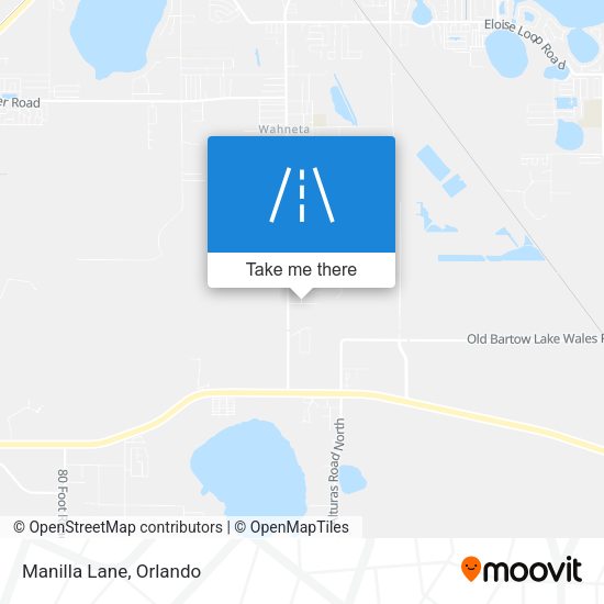 Mapa de Manilla Lane
