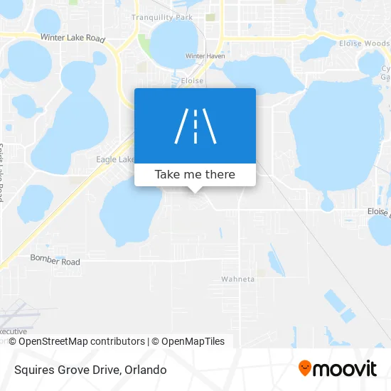 Squires Grove Drive map