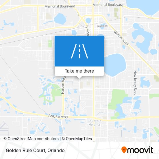 Mapa de Golden Rule Court