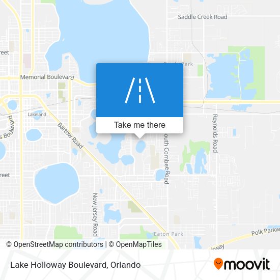 Mapa de Lake Holloway Boulevard