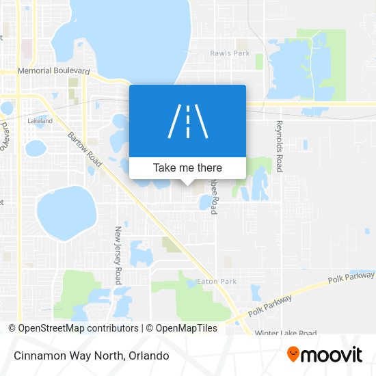 Mapa de Cinnamon Way North