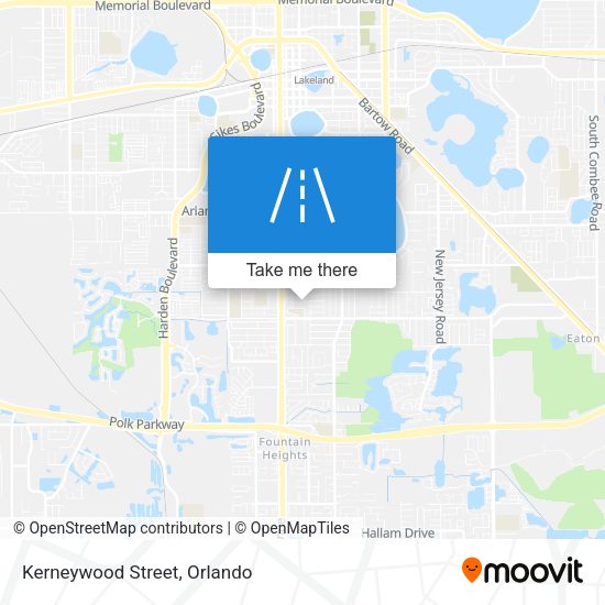 Mapa de Kerneywood Street