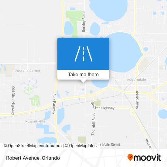 Mapa de Robert Avenue