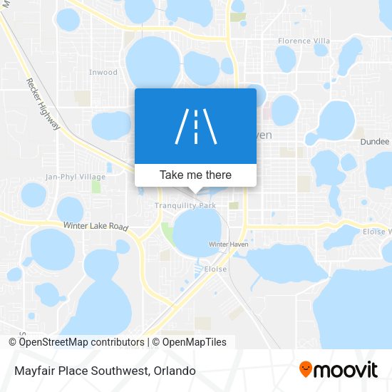 Mayfair Place Southwest map