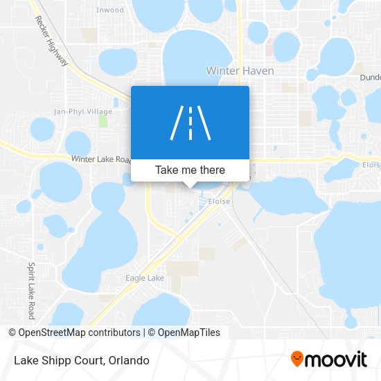 Mapa de Lake Shipp Court