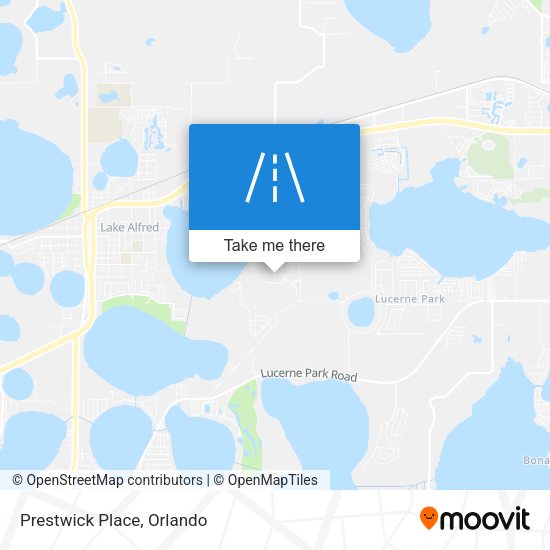 Mapa de Prestwick Place