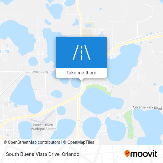 South Buena Vista Drive map
