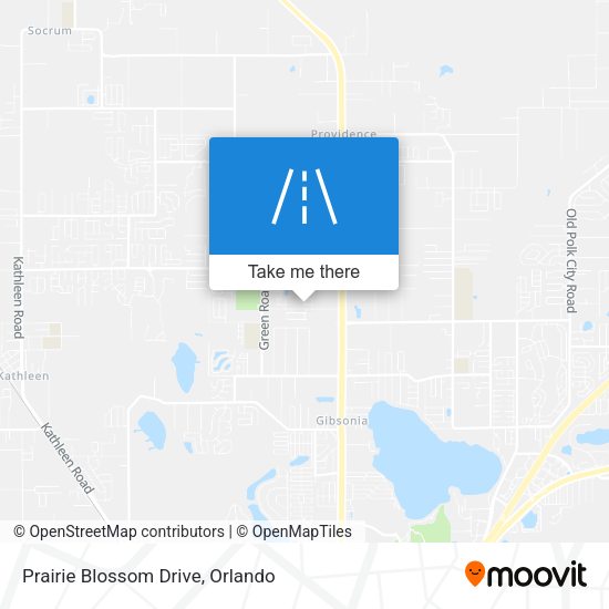 Mapa de Prairie Blossom Drive