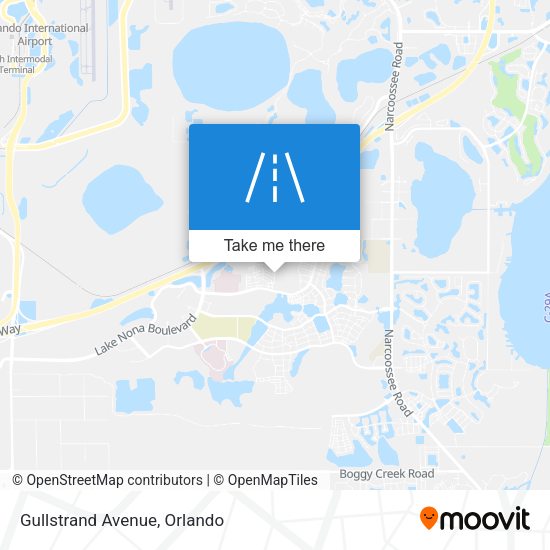 Mapa de Gullstrand Avenue