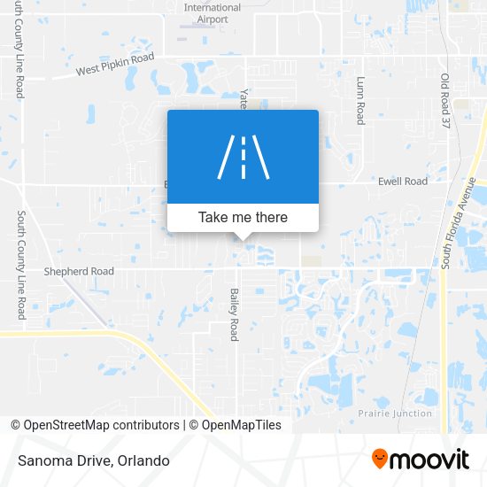 Mapa de Sanoma Drive